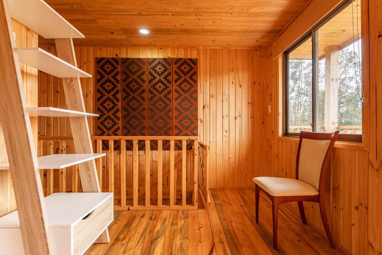 Cabana En Tunquen Con Parrilla, Fogon, Piscina Y Bosque Екстер'єр фото