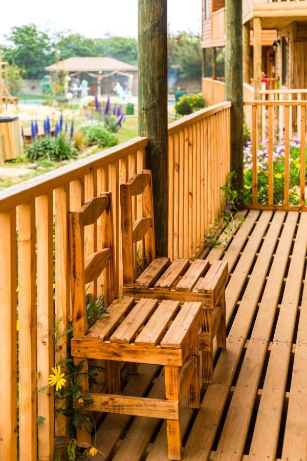 Cabana En Tunquen Con Parrilla, Fogon, Piscina Y Bosque Екстер'єр фото